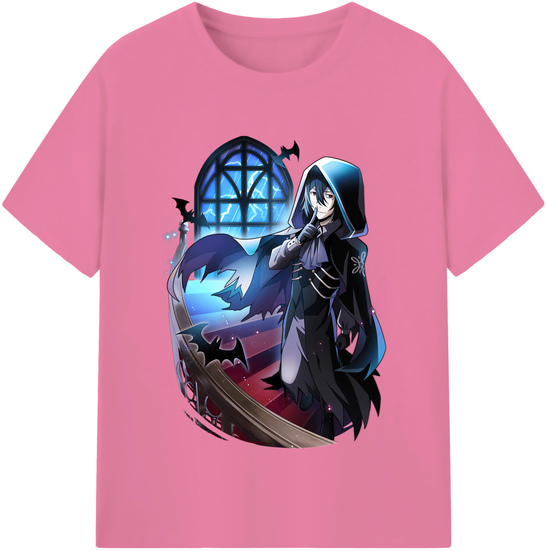 （画像用） 文豪ストレイドッグス Bungo Stray Dogs 綿100％半袖Tシャツ（フロントプリント）
